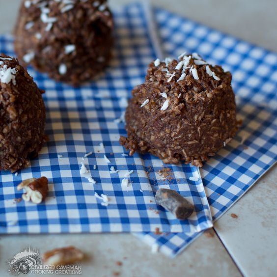 Raw Chocolate Pumpkin Sunflower Macaroons
