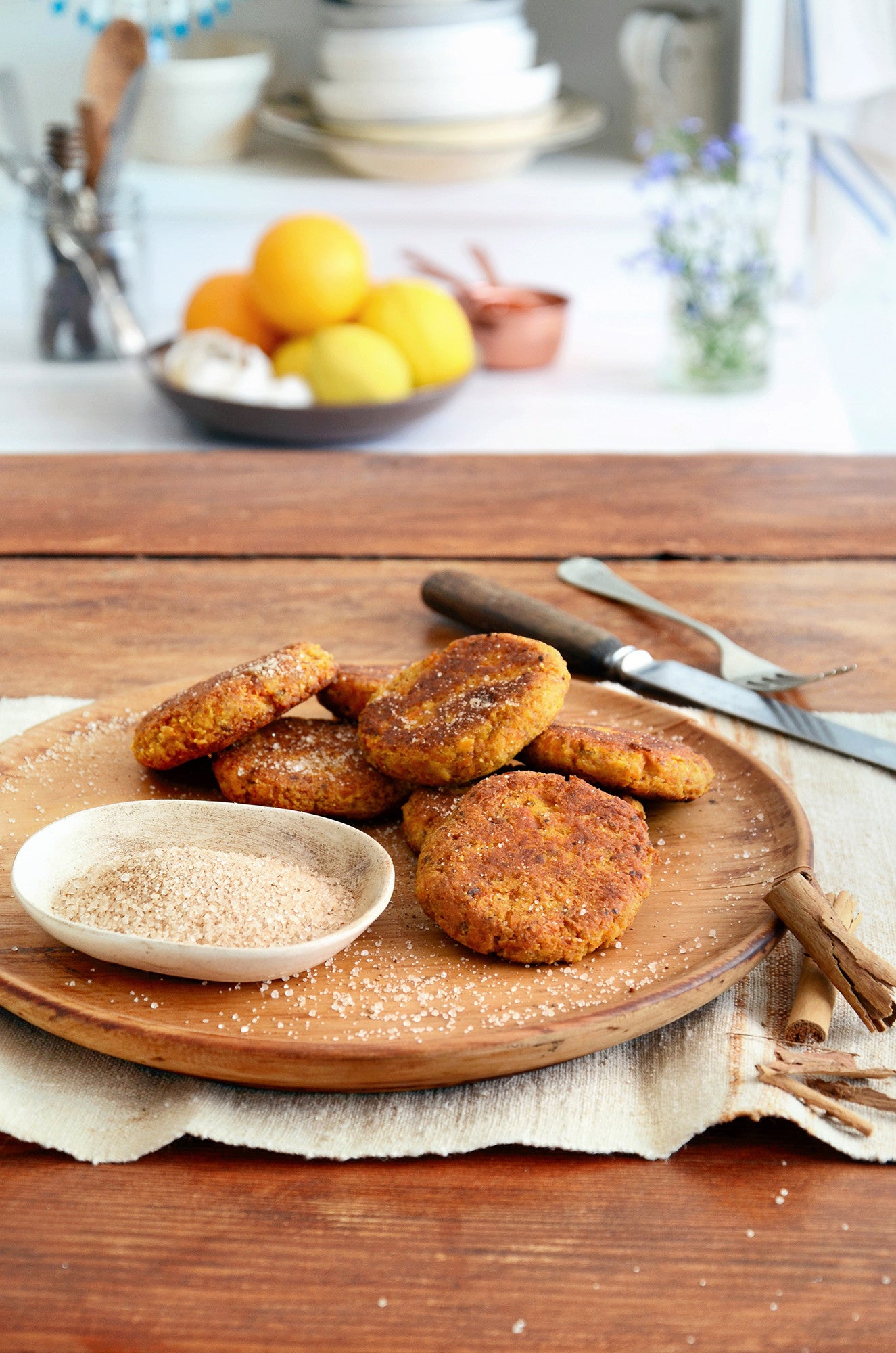 HEBA pumpkin fritters