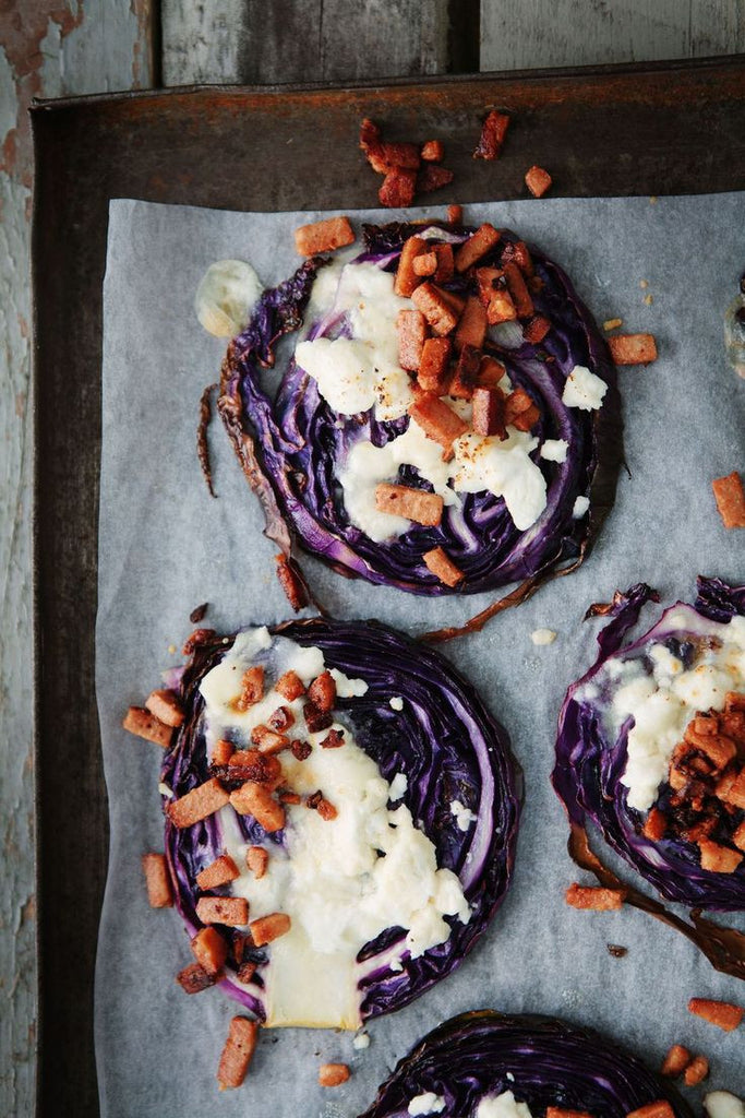Chèvre Baked Red Cabbage with Bacon