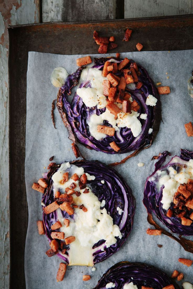 Chèvre Baked Red Cabbage with Bacon
