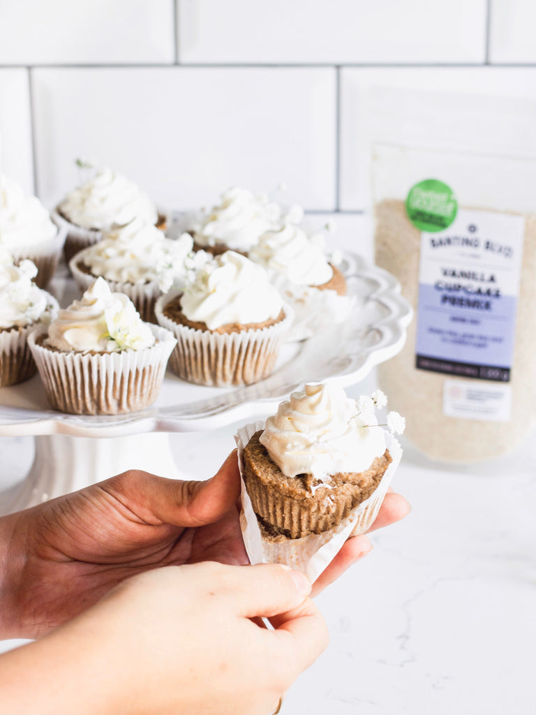 Banting Blvd’s Vanilla Cupcake with Vanilla Cream Cheese Frosting