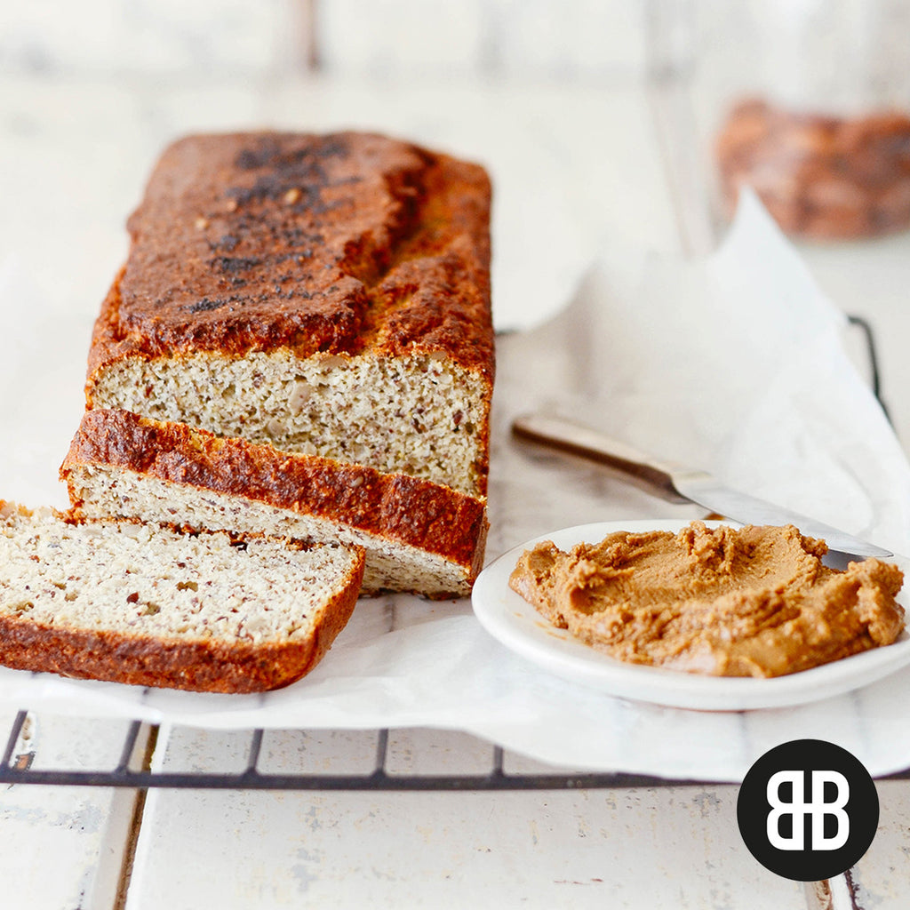 BANTING BLVD Seed and Almond Loaf with sunflower seed nut butter