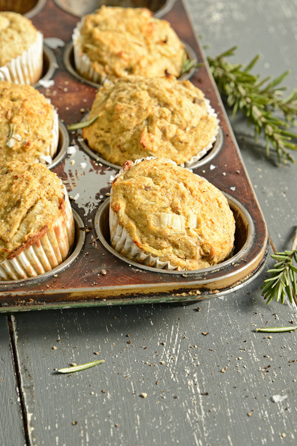 Banting Blvd’s Mushroom & Onion Savoury Muffins