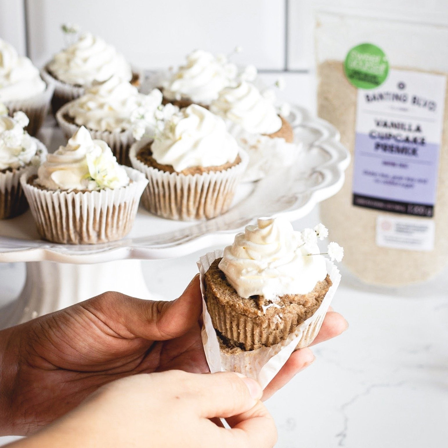 Vanilla Cupcake Premix