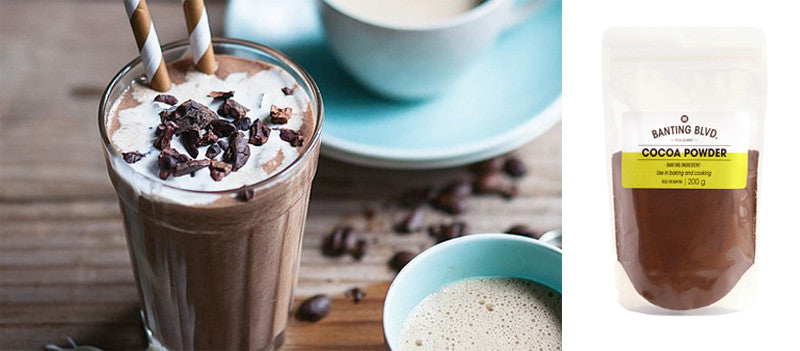 Hot chocolate fat shake