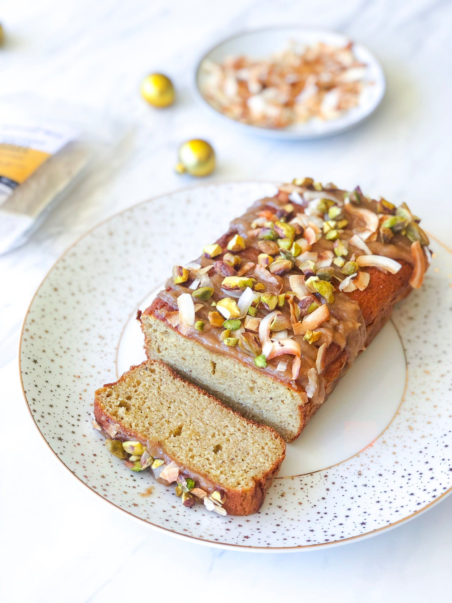 Banting Blvd's Gingerbread Loaf with Tahini Drizzle recipe