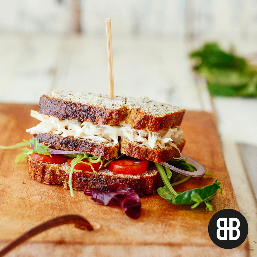 BANTING BLVD Seed and Almond Loaf Premix with Chicken Mayonnaise