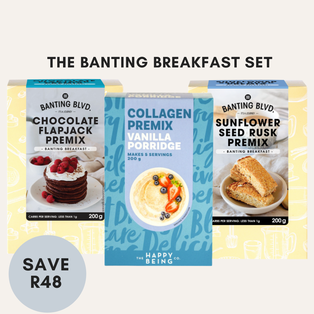 The Banting Breakfast Set (3 premixes)