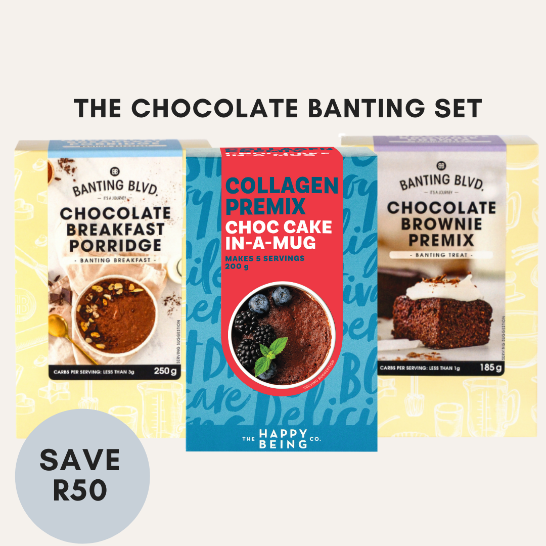 The Chocolate Banting Set (3 premixes)